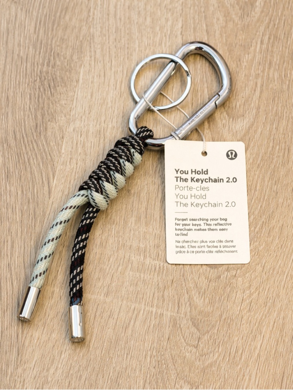 Lululemon NWT You Hold The Keychain 2.0 - Rope Keychain